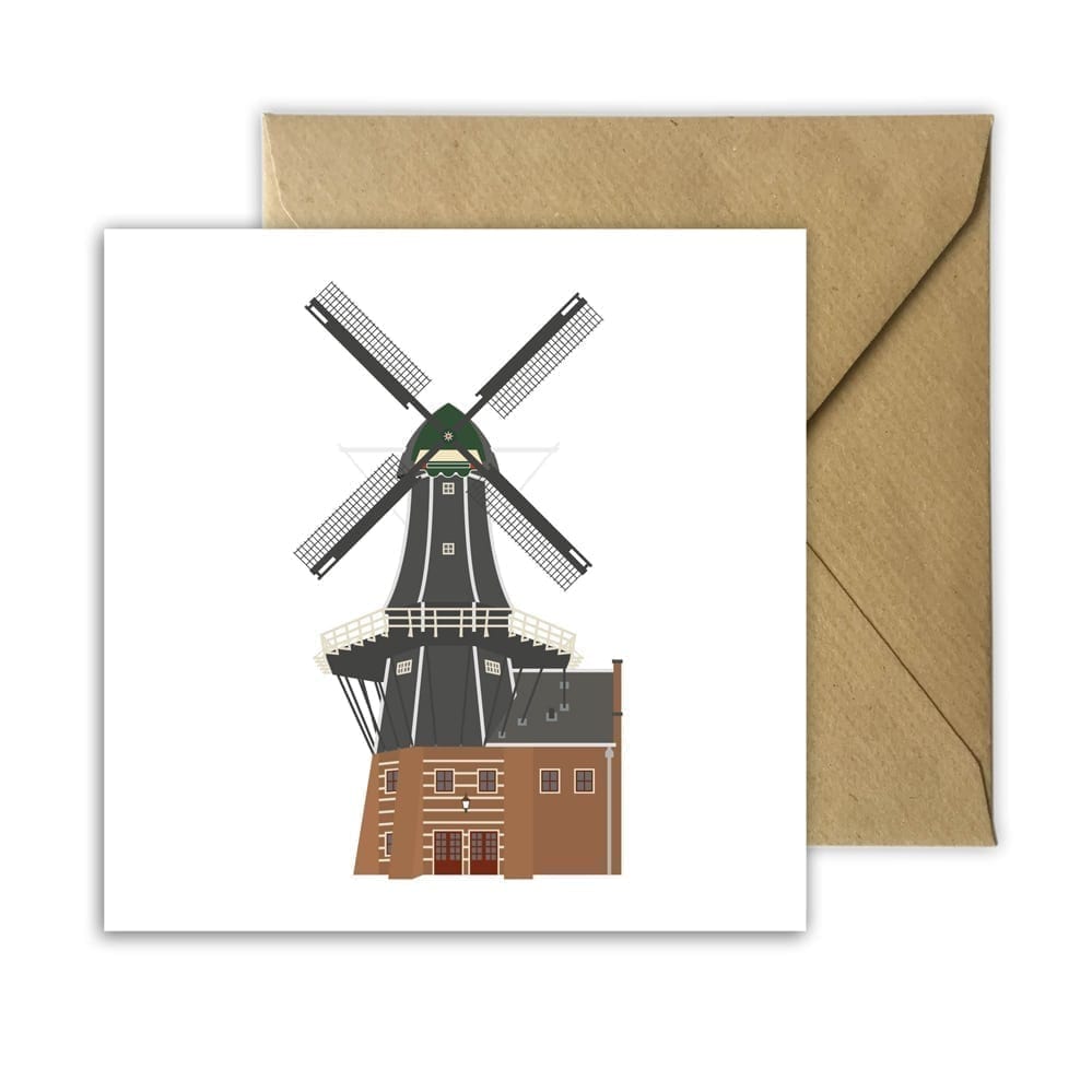Wenskaart Molen de Adriaan Haarlem - Buy Online